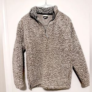 J. America Plush Women’s Sherpa Pullover